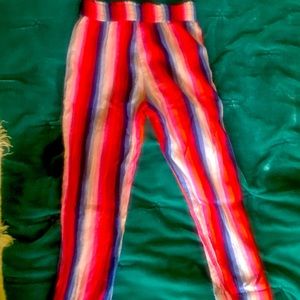 Striped Cotton Gauze Jogger Pants Crewcuts